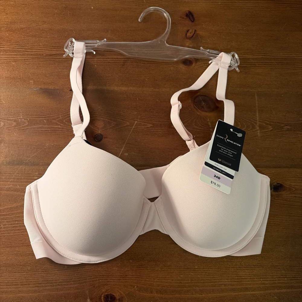 WACOAL Shape Revelation Underwire T-Shirt Bra 34D NWT